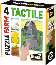 Headu 4 Tactile Farm Puzzle MU59063