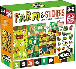 Headu Çiftlik Puzzle ve Etiket