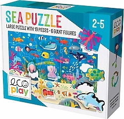 Headu Ecoplay Shaped Sea Puzzle