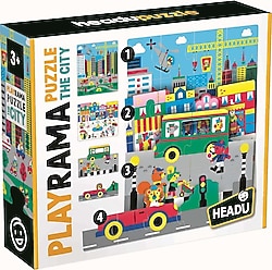 Headu Playrama The City Puzzle