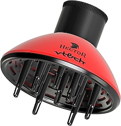 Hector V-Tech Kırmızı Difüzör Başlık