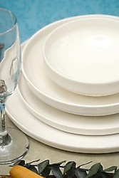 Heda Porselen Rüya 24 Parça 6 Kişilik Yemek Takımı