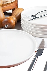 Heda Porselen Venüs 20 cm 6'lı Pasta Tabağı