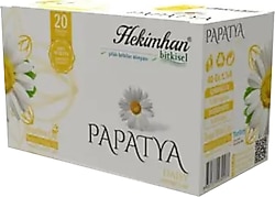 Hekimhan Papatya 20'li Süzen Poşet Bitki Çayı