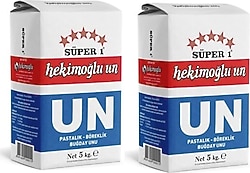 Hekimoğlu Süper-1 5 kg 2'li Un