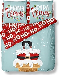 Helen George Familia Claus Çift Kişilik Nevresim Takımı