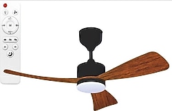 Helios Wooden Uzaktan Kumandalı Tavan Vantilatörü