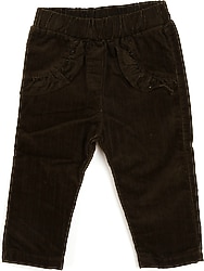 HelloBaby Basic Kız Bebek Kadife Pantolon