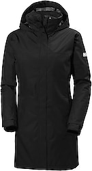 Helly Hansen Aden Insulated HHA.62649-990 Kapüşonlu Siyah Kadın Mont