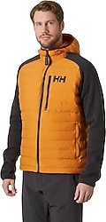 Helly Hansen Arctic Ocean HHA.34074-399 Kapüşonlu Turuncu Erkek Şişme Mont