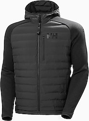 Helly Hansen Arctic Ocean HHA.34074-980 Kapüşonlu Siyah Erkek Şişme Mont
