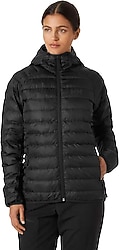 Helly Hansen Banff Insulator HHA.63252-990 Kapüşonlu Siyah Kadın Şişme Mont