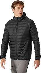 Helly Hansen Banff Insulator HH.63251-990 Kapüşonlu Siyah Erkek Şişme Mont