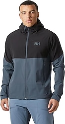 Helly Hansen Blaze HHA.63286-860 Kapüşonlu Lacivert Erkek Softshell Mont