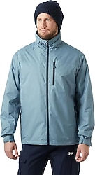 Helly Hansen Crew Hooded Pile HHA.34526-601 Mavi Erkek Mont