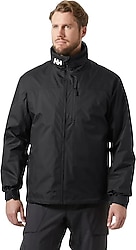 Helly Hansen Crew Hooded Pile HHA.34526-990 Siyah Erkek Mont