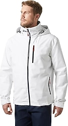 Helly Hansen Crew Midlayer 2.0 HHA.34442-001 Kapüşonlu Beyaz Erkek Mont