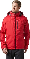 Helly Hansen Crew Midlayer 2.0 HHA.34442-162 Kapüşonlu Kırmızı Erkek Mont