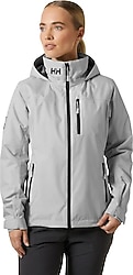 Helly Hansen Crew Midlayer Sailing 2.0 HHA.34447-853 Kapüşonlu Gri Kadın Mont