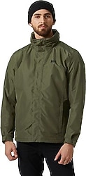 Helly Hansen Dubliner Insulated HHA.53117-431 Kapüşonlu Haki Erkek Mont