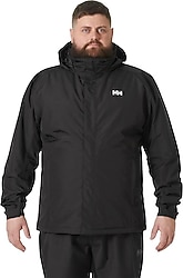 Helly Hansen Dubliner Insulated HHA.53117-990 Kapüşonlu Siyah Erkek Mont