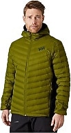 Helly Hansen Verglas HHA.63007-461 Kapüşonlu Yeşil Erkek Şişme Mont