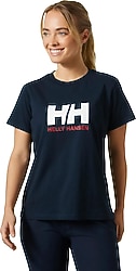 Helly Hansen HH Logo 3.0 HHA.54593 Kısa Kollu Bisiklet Yaka Kadın Tişört