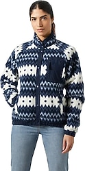 Helly Hansen Imperial Printed Pile Snap HHA.63373-597 Lacivert Kadın Polar Mont