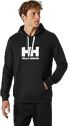 Helly Hansen Logo HHA.33977 Kapüşonlu Erkek Sweatshirt