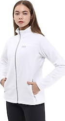 Helly Hansen Pretty HH.15007-007 Beyaz Kadın Polar Mont