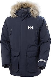Helly Hansen Reine HHA.53630-597 Kapüşonlu Lacivert Erkek Parka