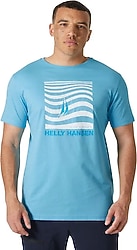 Helly Hansen Shoreline 3.0 HHA.54601 Kısa Kollu Bisiklet Yaka Erkek Tişört