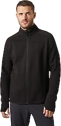 Helly Hansen Varde 2.0 HHA.49429-990 Tam Fermuarlı Siyah Erkek Polar Sweatshirt
