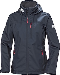Helly Hansen Crew Midlayer HHA.33891-598 Kapüşonlu Lacivert Kadın Mont
