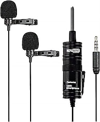 Hepa Merz HM-156 Pro 2'li Yaka Mikrofonu