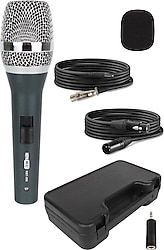Hepa Merz RST-350 Dinamik Cardioid Kablolu El Mikrofonu
