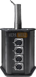 Hepa Merz Stagebox-4 4 Girişli Stage Box Kutusu