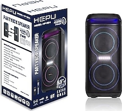 Hepu HP-964 40 W Mikrofonlu Bluetooth Hoparlör