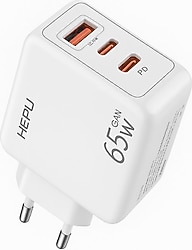 Hepu HP-C37 65 W Hızlı Şarj Adaptörü