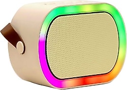 Hepu HP-S09 Bej Bluetooth Hoparlör