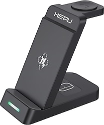 Hepu HP-W04 3in1 Kablosuz Hızlı Şarj Aleti