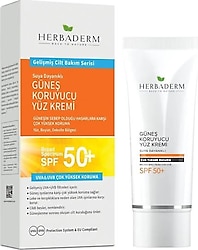 Herbaderm Suya Dayanıklı 75 ml 50 Faktör Güneş Kremi