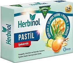 Herbinol Propolis Sinirliot ve İzlanda Yosunu 24'lü Pastil