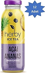 Herby Ice Tea Açai Ananas 12x250 ml