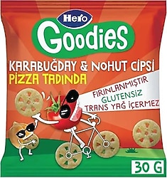 Hero Goodies Pizza Karabuğday Nohut Cips 30 gr