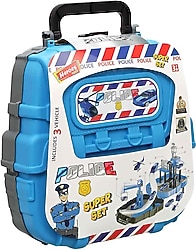 Heroes Toys 2015 Arabalı Çantalı Polis Seti