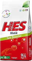 Hes Matik Tam Beyazlar 9 kg Toz Deterjan
