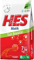 Hes Matik Tam Beyazlar 7 kg Toz Deterjan