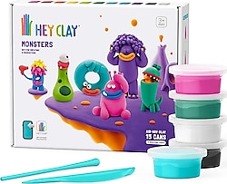 Hey Clay Monsters 15'li Kutu Hava ile Kuruyan Kil
