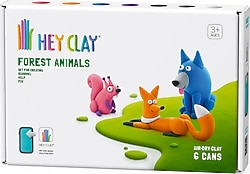 Hey Clay Orman Hayvanları 6'lı Kutu Hava ile Kuruyan Kil